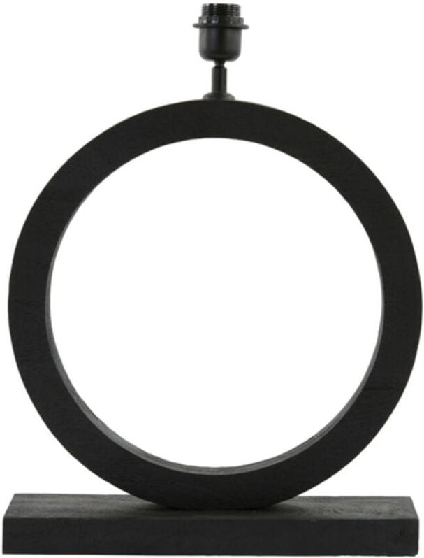 Tischlampe - Tinar - schwarz - holz - einzelne - Light&living