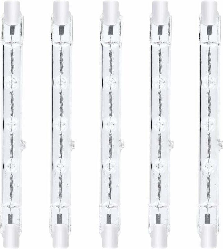 118 mm R7s Dimmbare Halogen-Stiftlampe 300 W Warmweiß 2800 K R7s Linear 3000 lm AC220-240 V J118 Linearer Halogen-Fluter...