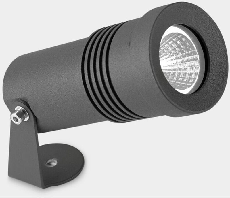 Leds C4 Micro Ø70mm Outdoor LED-Anzeigeleuchte Urban Grey IP65 IK04 3000K