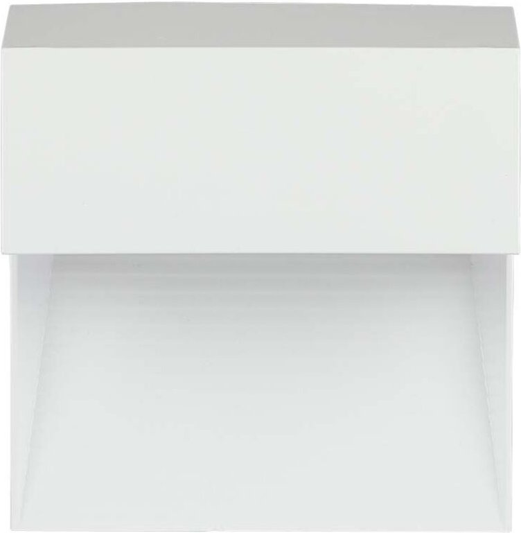 V-TAC 3W quadratische LED-Stufenleuchte, Deckenmontage, Weiß, Naturweiß, IP65