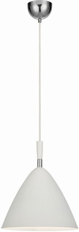 Markslojd OSTERIA - 1 Light Dome Deckenpendelleuchte Weiß, E27