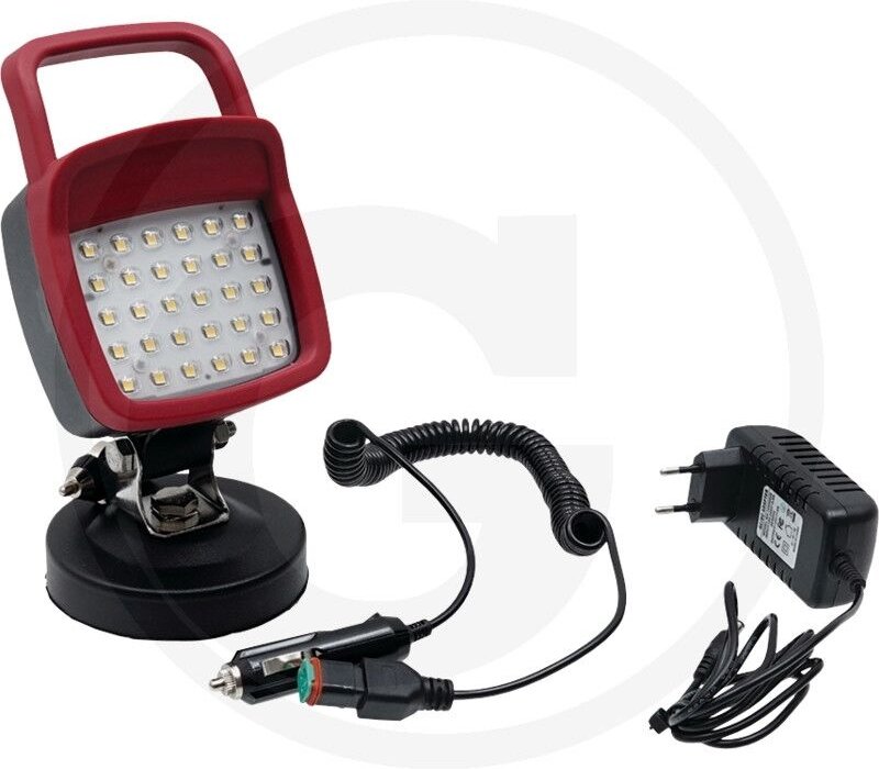 LED Arbeitsscheinwerfer Magnetaufsatz integrierte Batterie (Dauer 4 bis 8 h)