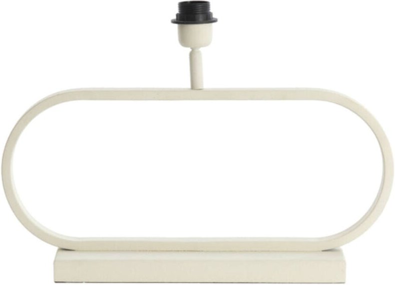 Tischlampe - Jamiro - beige - metall - einzelne - Light&living