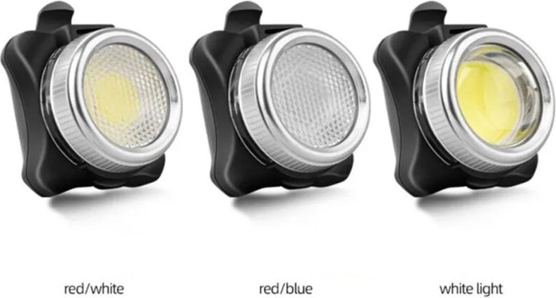 Zoternen - USB-wiederaufladbares Fahrradlicht, superhelles, batteriebetriebenes LED-Fahrradlicht vorne und hinten, 5 Mod...