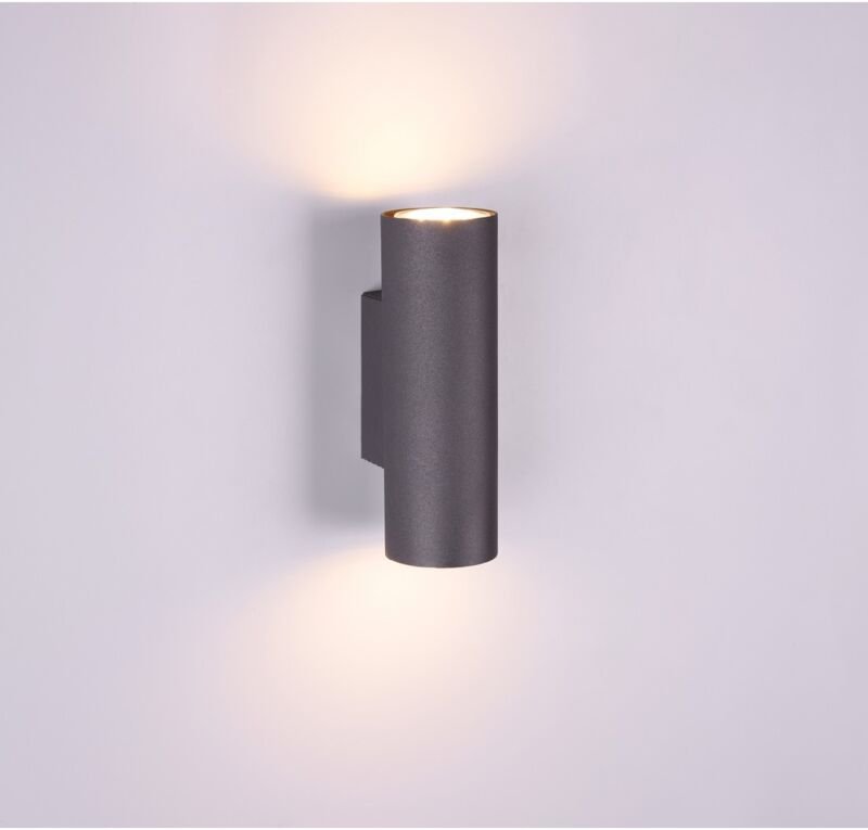Wandleuchte Rust Marley Cylinder Double Emission Up and Down Trio Lighting