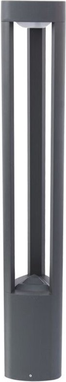 Außen-Leuchtmast 80x12,5 cm GX53 dunkelgrau IP54 SU-MA FAN GL 11205