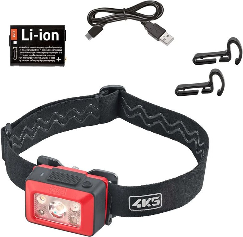 4K5 - Tools Kopflampe wp 550 (LED-Lampe, Leuchtkraft bis 550 Lumen)