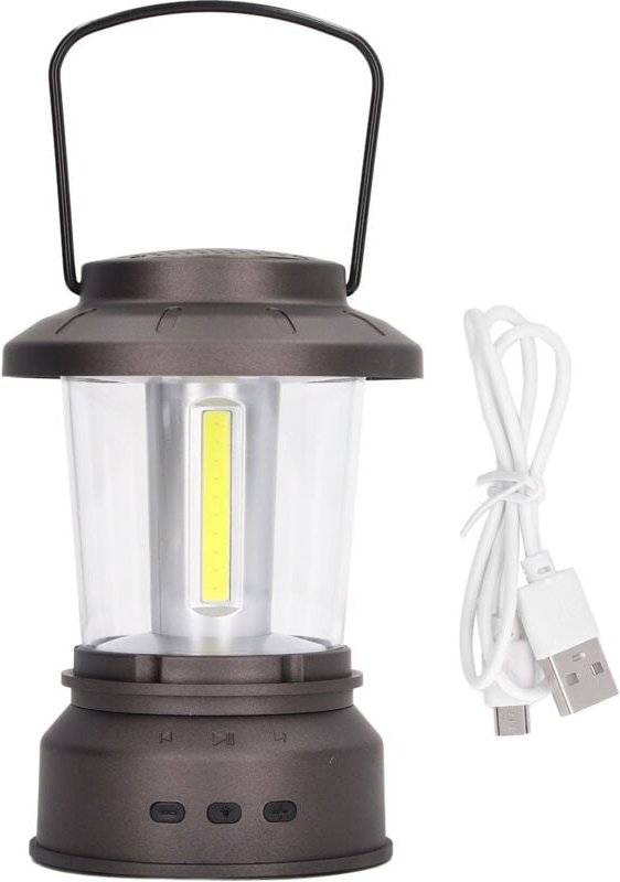 Bluetooth-Lautsprecher für den Außenbereich mit Retro-Licht, 2 Modi, USB-Stromversorgung, IP65 wasserdicht, Bluetooth-Mu...