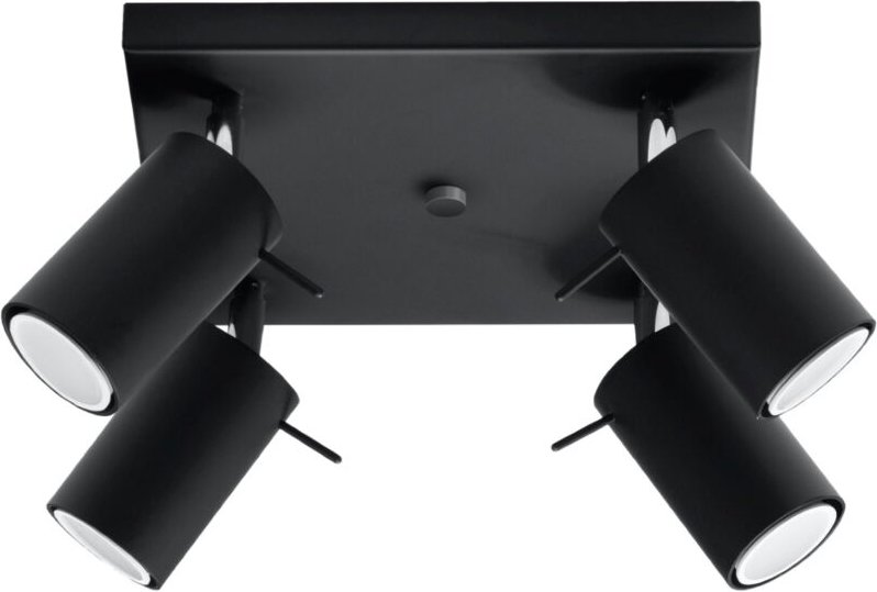 Deckenleuchte Ring 4xGU10 Neutralweiß 25cm Sollux