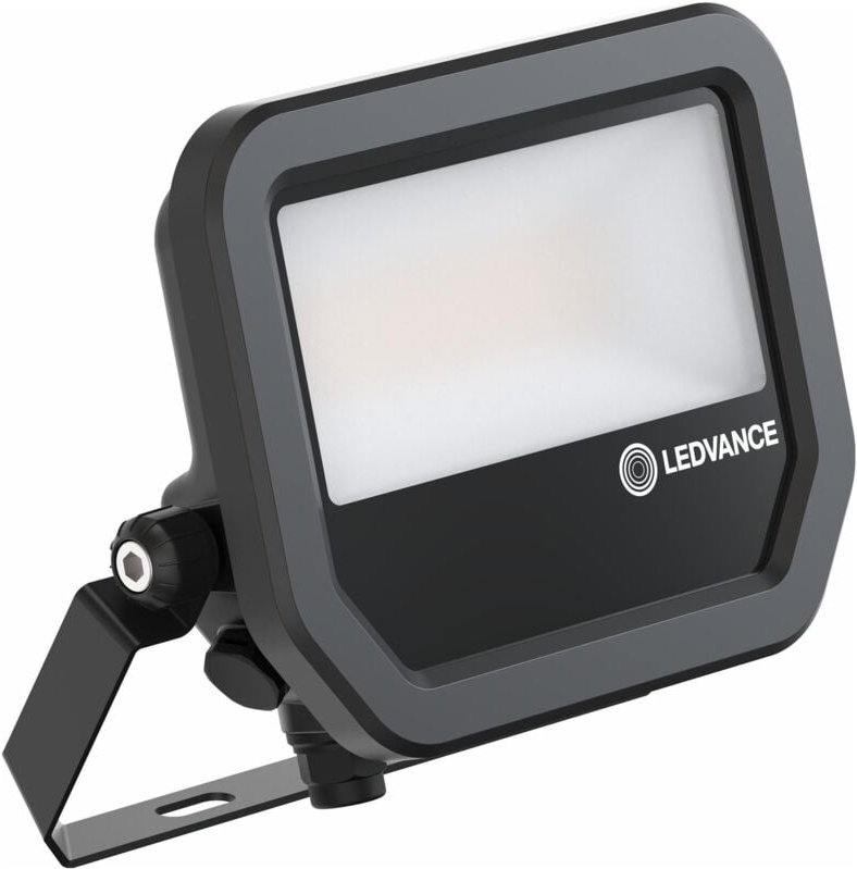 Cable Courant Fort - LED-Projektor 'Floodlight 20P' (17 w, 3000 k, 2200 lm), IP66/IK07, 15,7 x 14,1 x 3,8 cm, schwarze F...