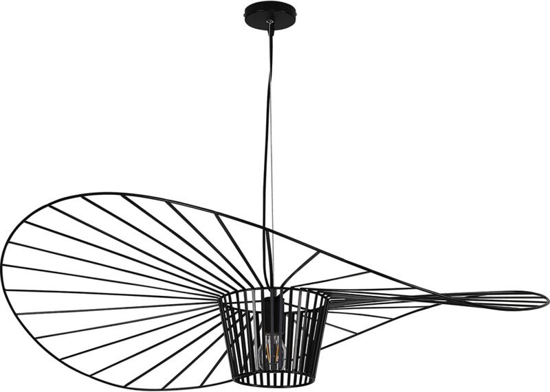 Deckenlampe - Hängeleuchte Pamela Design - 100cm - Vertical Schwarz