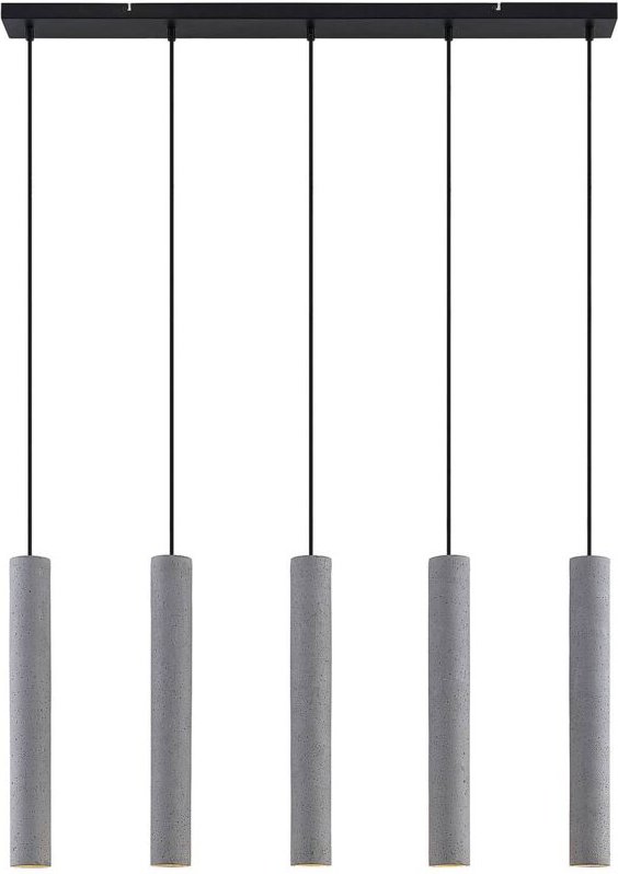 Thumbnail - Beton Pendelleuchte 'Concretto' aus Beton, für Wohnzimmer & Esszimmer von Lindby