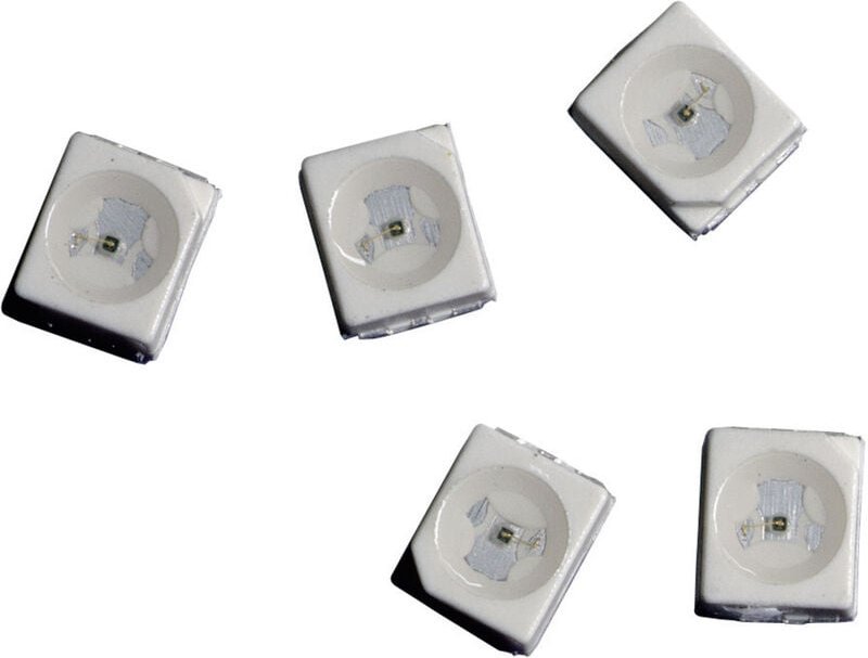 Broadcom - HSMN-A100-R00J1 smd-led PLCC2 Blau 112.5 mcd 120 ° 20 mA 3.4 v Tape cut