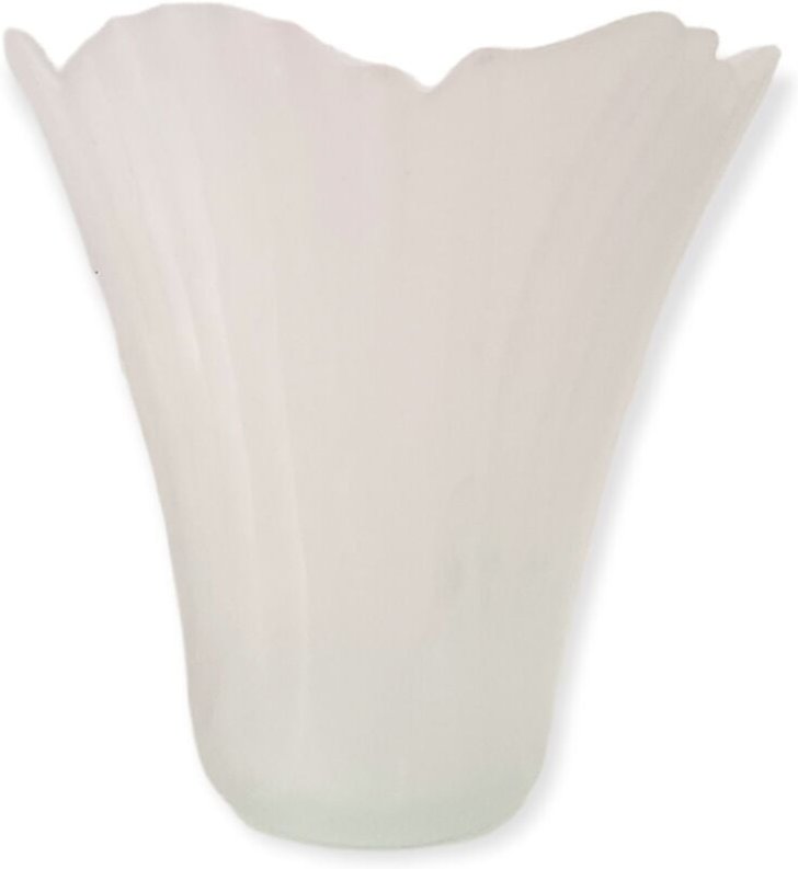 Lampenschirm aus mattem Glas Roma Modell 13x13cm