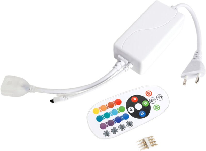 Controller für LED Streifen Neon Dimmbar 220V RGB SFLEX8 mit IR Fernbedienung RGB