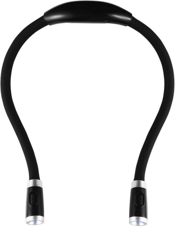 Thumbnail - Wiederaufladbares Leselicht, freihändiges Nachtlicht für den Hals mit 3 einstellbaren Helligkeitsstufen (USB-Kabel im Li...