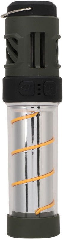 Tragbare Campinglampe mit 5 Beleuchtungsmodi, wasserdichte Zeltlampe mit Aufhängehaken, Stativ und 3000-mAh-Akku für Out...