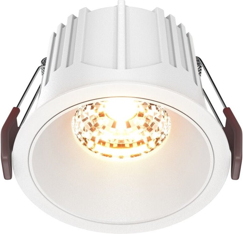 Maytoni Alfa Led Rundes Einbau-Downlight Weiß 2700K 750lm