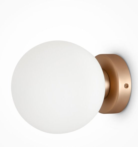 Thumbnail - Basic form Basic Form kleine moderne Wandleuchte Gold E14 - Maytoni