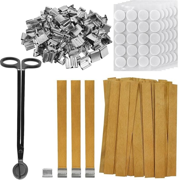 Dochte aus Holz zur Kerzenherstellung, Holzkerze