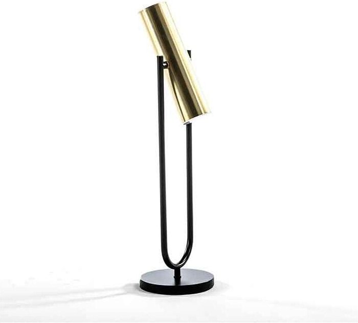 Tischlampe 14X22X54,5 Metall Gold/Schwarz
