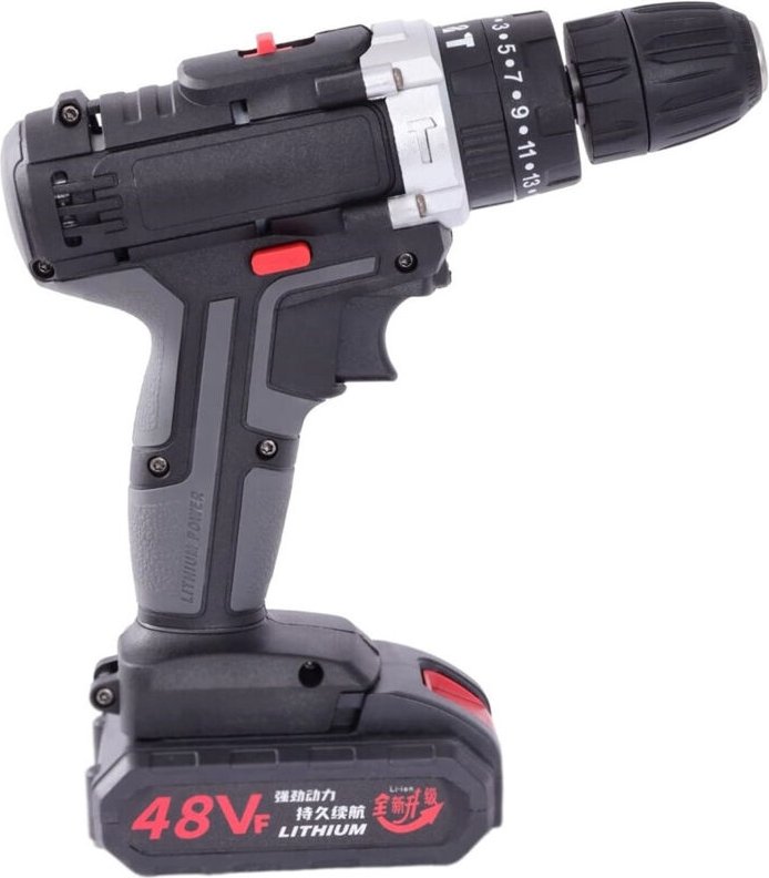 Trade Shop Traesio - Trade Shop - batteria 48V trapano cacciavitiper installa tv tenda lampadine -