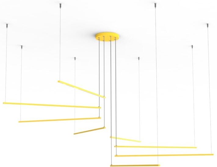 Radius sospensione 8X monocolore opaco