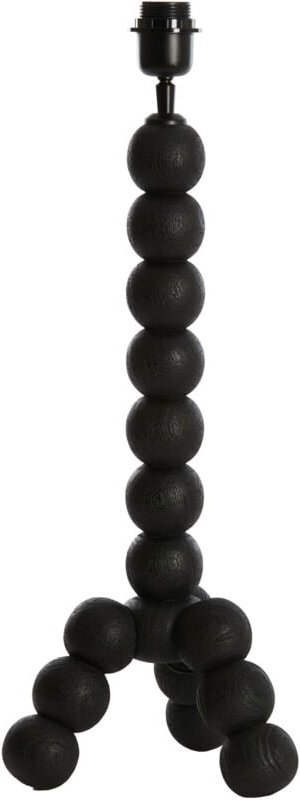 Tischlampe - Veglio - schwarz - holz - ø 20cm - - Light&living