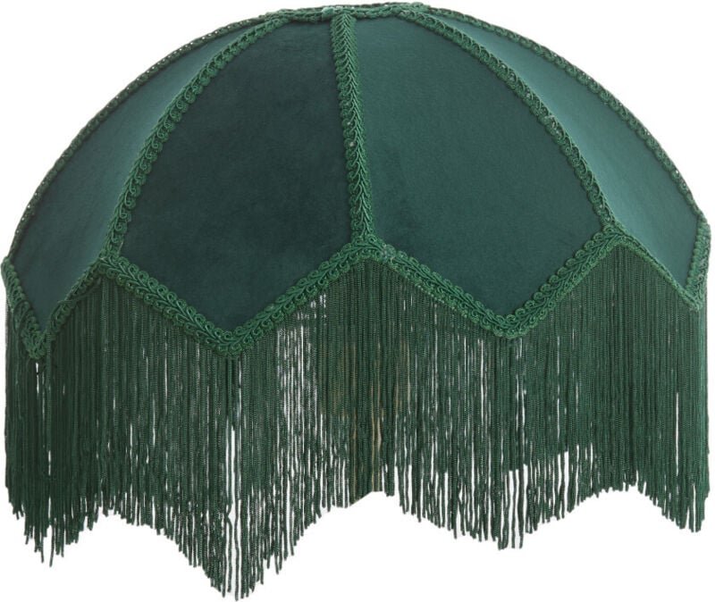 Lampenschirm - Malacia - grün - raffia - Light&living