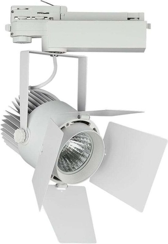 LED-Schienenleuchten - Shutter-Schienenleuchten - Samsung - IP20 - Weiß - 33 Watt - 2640 Lumen - 3000K - 5 Jahre