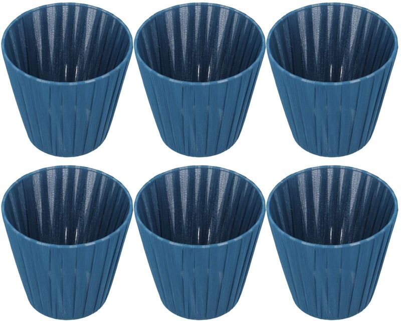 Ej.life - 6PCS Lampenschirm Chandelie Moderner Einfacher Lampenschirm Stofflampenschirm für Kristall-Clip-On-Kronleuchte...