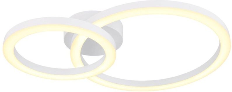 Globo - deckenleuchte - ADDA - weiß - metall - LED - 672380-18W