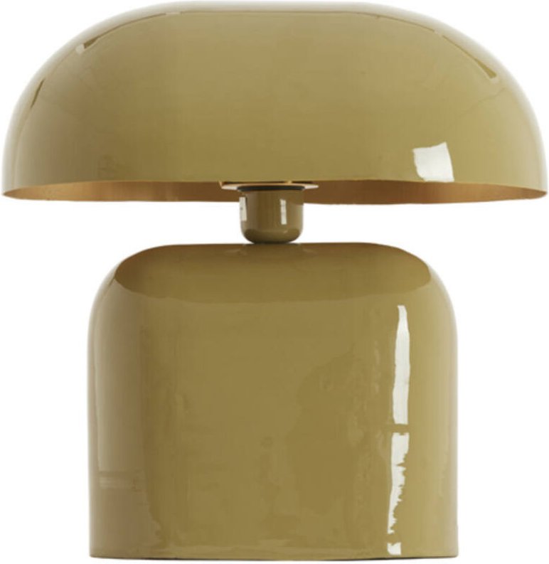 Light & Living - tischlampe - Todd - taupe - metall -
