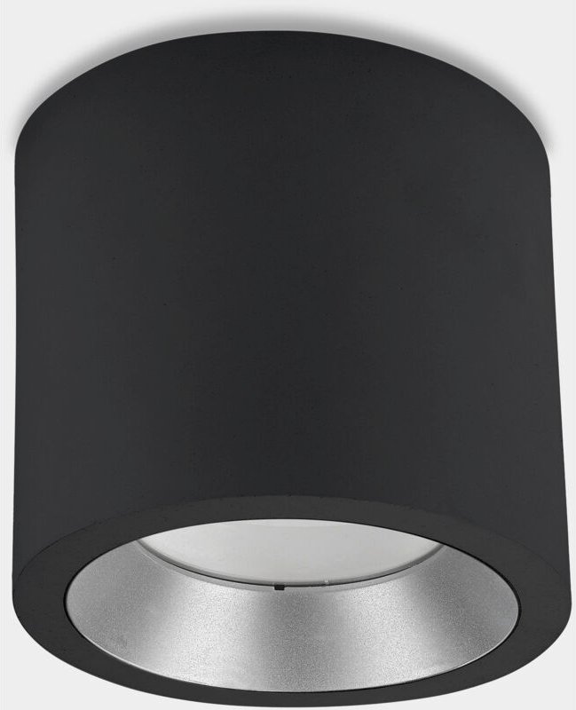 LEDs C4 Cosmos LED Ø126mm Outdoor LED Aufbau-Downlight Small Urban Grey IP65 12W 4000K