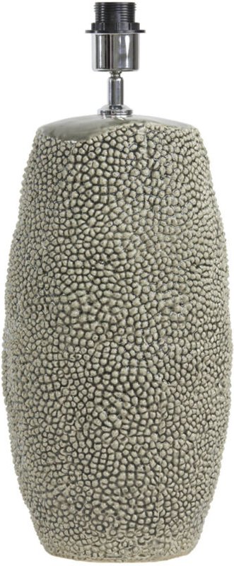 Light & Living - tischlampe - Kyara - grau - keramik - einzelne