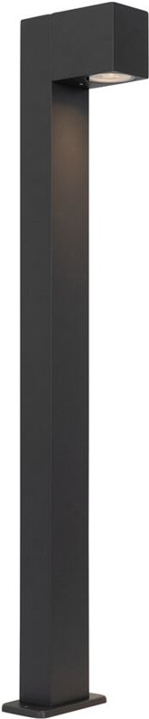 Industrielle Stehleuchte für den Außenbereich Dunkelgrau 80 cm IP44 - Baleno