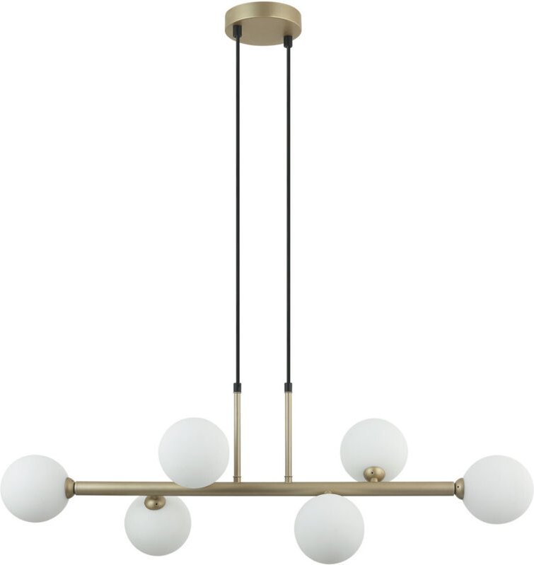 Italux Olbia Moderne 6-flammige Pendel-Deckenleuchte, G9