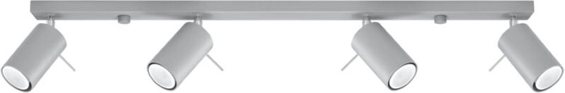 Deckenleuchte Mirax 4 GU10 Grau Lumilo 04.219.53