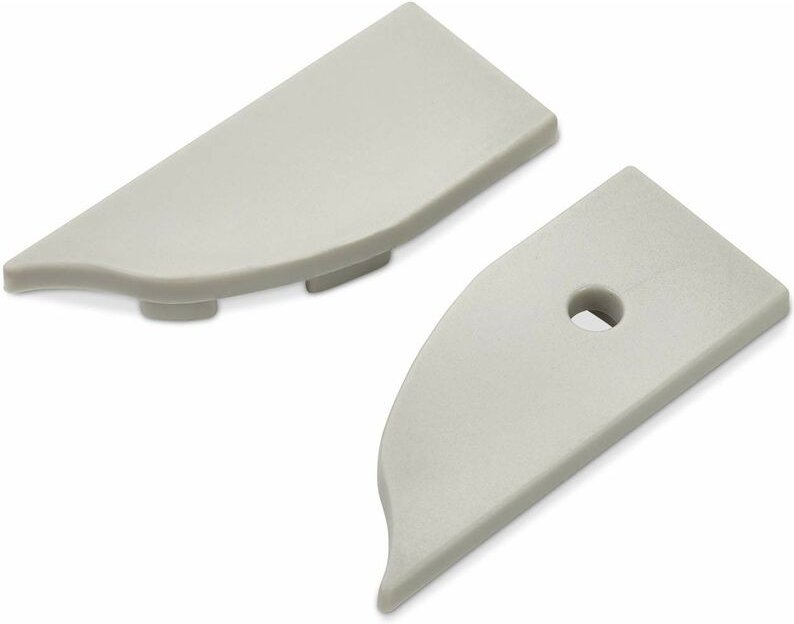 So-tech - Endkappenset für led Profil-43 42 x 17,5 mm offen / geschlossen