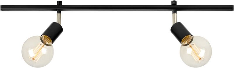 Expand Twin Spot 2 Licht 70cm E27 Zylinder Schwarz - Markslojd