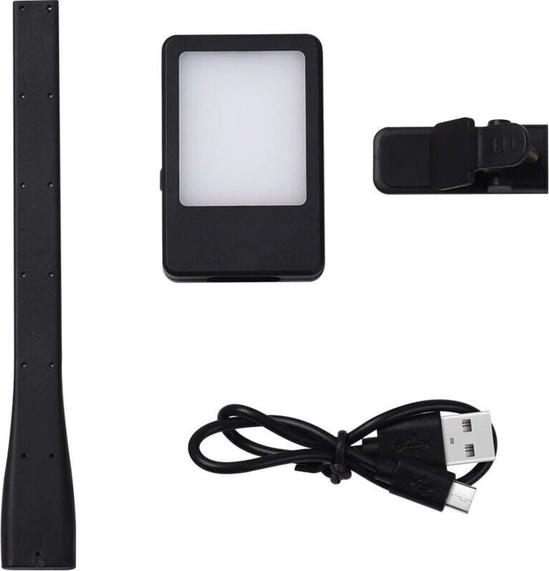 Wiederaufladbares Leselicht für das Bett, einstellbare Helligkeit, über 20 Stunden Akkulaufzeit, Nachttischlampe zum Ank...