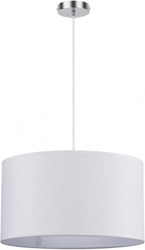 Chanza Pendelleuchte 2xe27 chrom/weiß regx40x40 cm