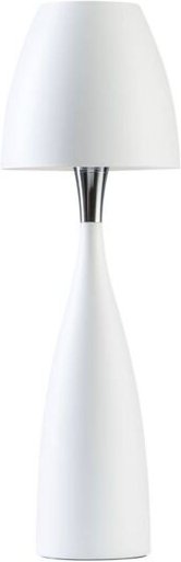 Anemon - 1 leichte große Tischlampe Mattweiß, G9 - Belid