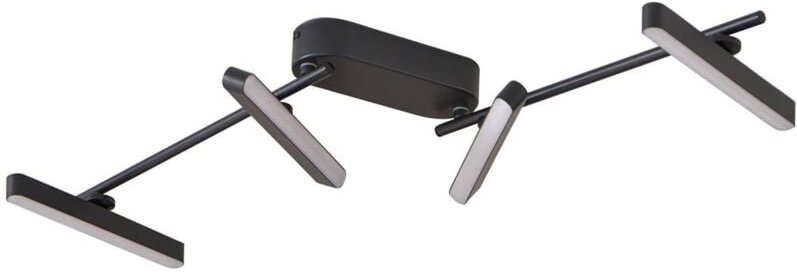 LED Deckenleuchte "Eldrin" aus Metall für Wohnzimmer & Esszimmer von Lindby