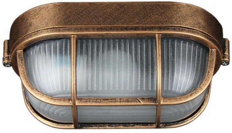 Außenwandleuchte, industrielle Retro-Wandleuchte, ovale Bullaugen-Bootsleuchte, elliptische Deckenleuchte, Wandleuchte, ...