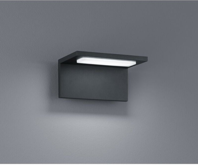 Außenwandleuchte LED IP54 Anthrazit H8 cm Trio Lighting