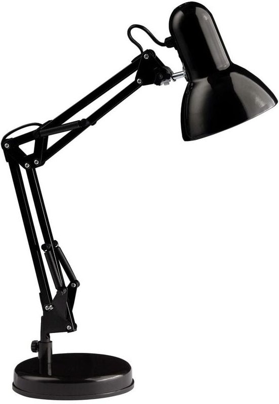 Eglo - brilliant Lampe Henry Tischleuchte schwarz 1x A60, E27, 28W, geeignet für Normallampen (nicht enthalten) Mit Schn...