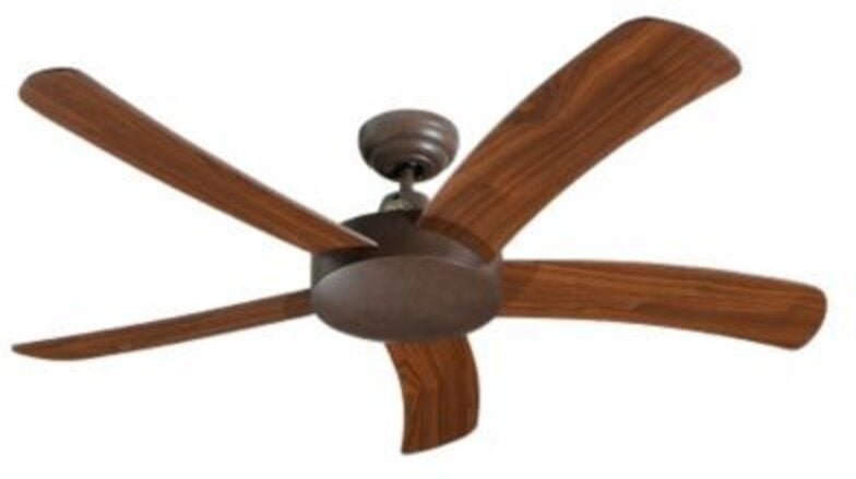 Deckenventilator Falcetto Braun ohne Steuerung