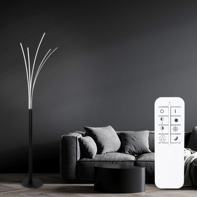 Stehlampe Standleuchte led Wohnzimmerleuchte Smartlight Dimmbar Fernbedienung