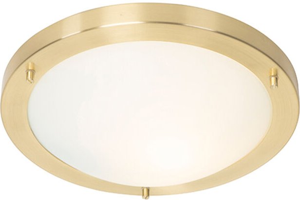 Moderne Deckenleuchte gold 31 cm IP44 - Yuma